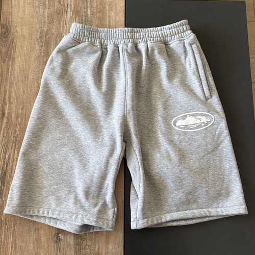 Corteiz Grey Fleece Shorts Large like new