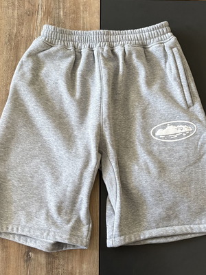 Corteiz Grey Fleece Shorts Large like new