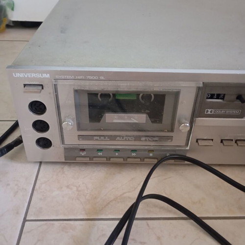 Universum System HIFI 7500 SL stereo cassette player used