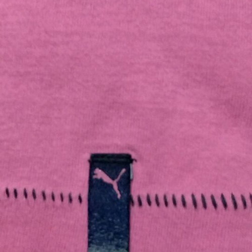 Puma pink cotton shirt like new, size small