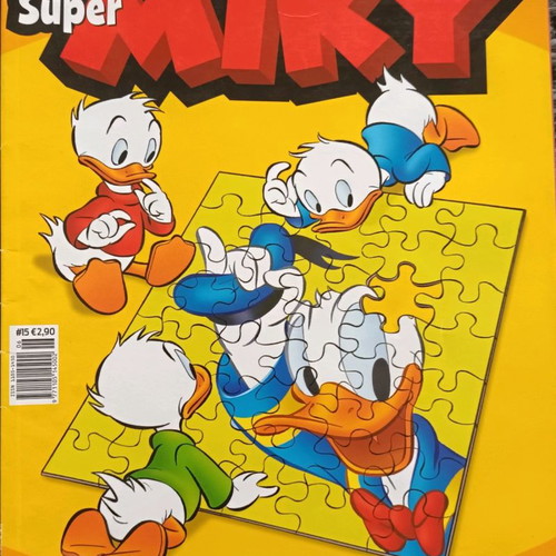 Super Miky comics used, pack of 3 (#4, #15, #24)