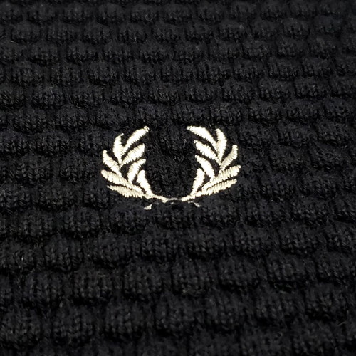 Fred Perry men's cotton sweater used, size XS-S, blue