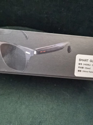 Smart glasses D13 with Bluetooth, new, black frame