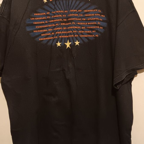 G3 US Tour 2007 T-shirt like new, XXL, black