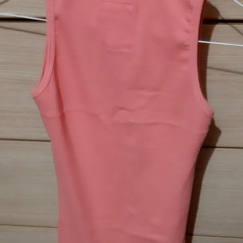 Franklin & Marshall cotton sleeveless top medium pink like new