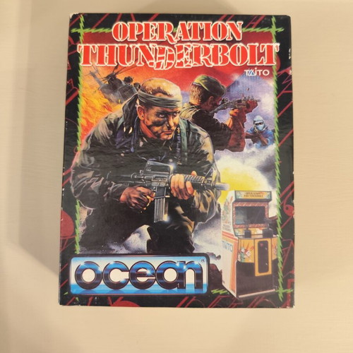 Operation Thunderbolt Amstrad CPC464 cassette used
