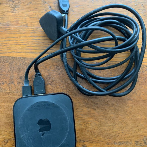 Apple TV device used black
