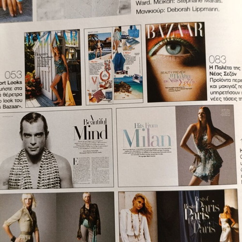 Bazaar magazine February 2006 like new, Scarlett Johansson features