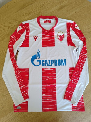 Red Star football jersey long sleeve like new