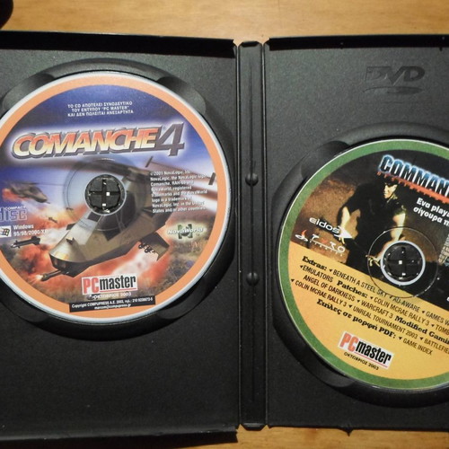 Comanche 4 PC CD used, 2 CD ROMs