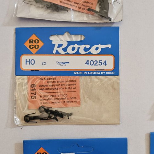 Roco HO Lot of 9 Authentic Spare Parts and Couplers like new