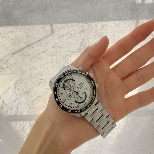 Casio G-Shock GA-100CM-4AER watch and Lorus RM331GX9 chronograph