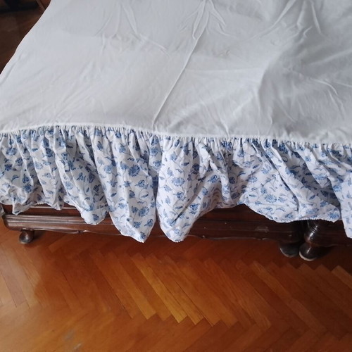 Βολάν φούστα για κρεβάτι καινούργια από αμερικανικό βαμβάκι