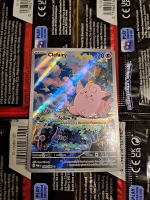 Pokémon Clefairy Full Art Illustration Rare κάρτα 094/088 POR