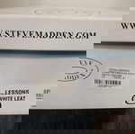 Steve Madden, λευκές δερμάτινες γόβες