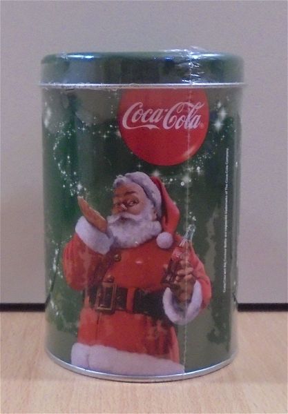  Coca Cola diafimistiko christougenniatiko metalliko kouti