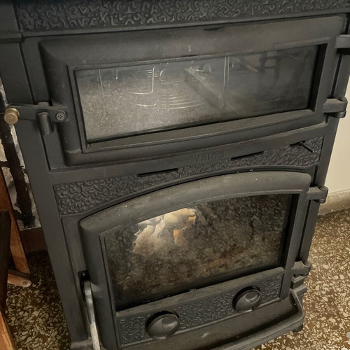 Cast iron energy wood stove Syrios Kissamos KS-7002 like new