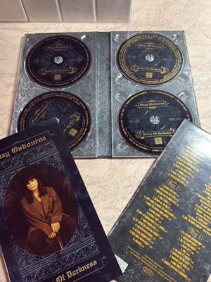 Ozzy Osbourne Prince of Darkness 4CDs with book and DVD new