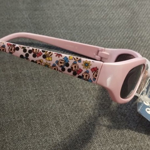 Disney Minnie Mouse Kids Sunglasses new, pink frame with floral pattern