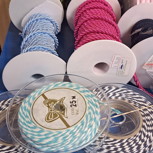 Craft ribbons and threads set like new with gift