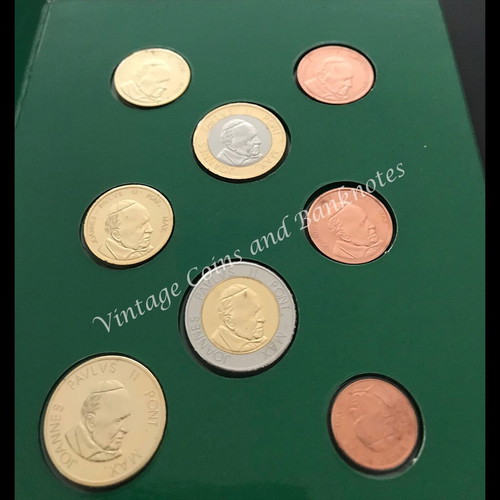 Vatican 2005 Essai Limited Edition Coin Set New