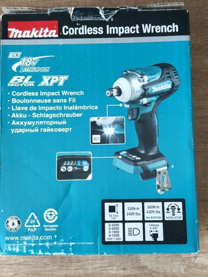 Makita 18V Solo Cordless Impact Wrench New with 1/2" Drive