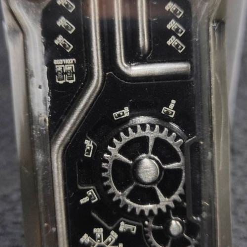 Tesla Punk 85W mod used with steampunk design and dark silver patina