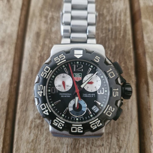 TAG Heuer Formula 1 Chronograph CAC1110-0 wristwatch, full set