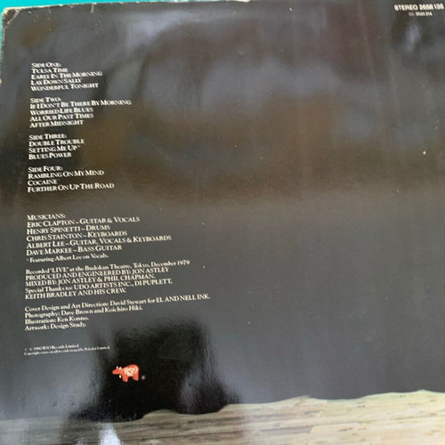 Eric Clapton Just One Night LP like new, rock