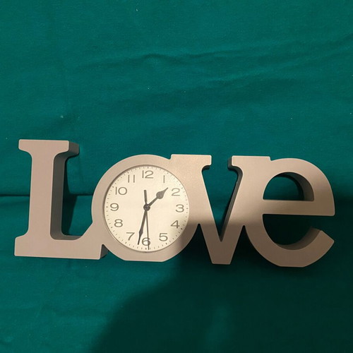 Love hanging wall clock new