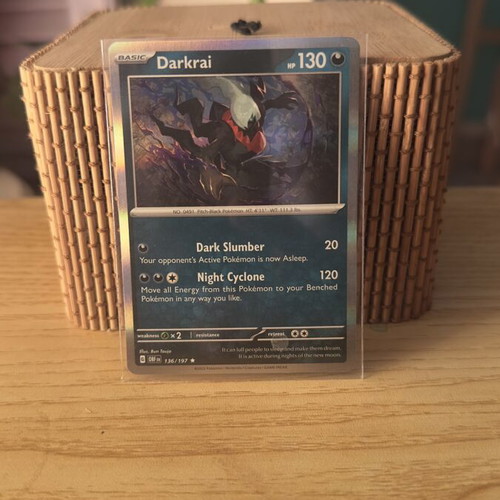 Darkrai Pokemon card like new, excellent condition