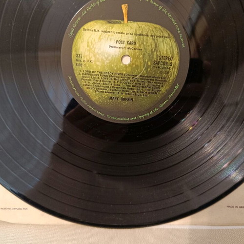 Mary Hopkin Post Card LP 1969 like new