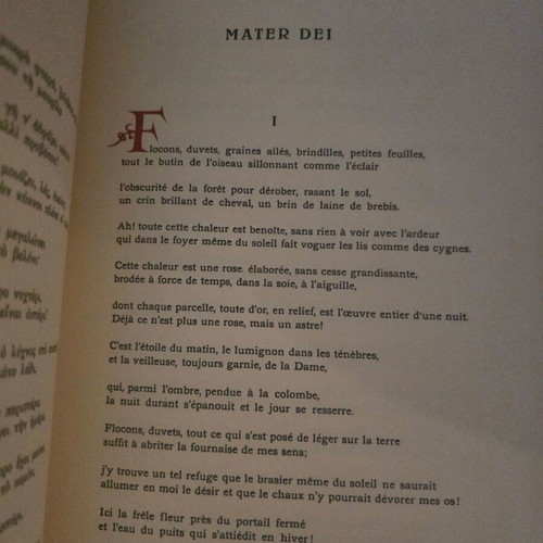 Mater Dei by Angelos Sikelianos limited numbered edition used