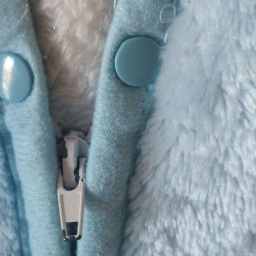 Baby blankets used, set of three, one with zipper sleeping bag