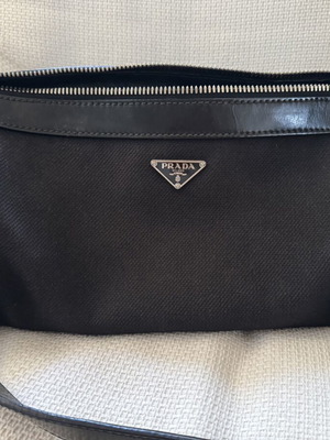 Prada vintage crossbody bag, black