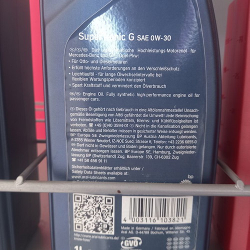 Tronic 0w30 pack of 2 x 1 liter new
