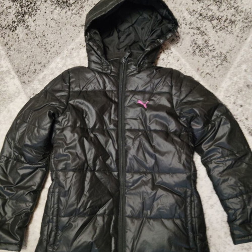 Puma Kids Jacket black, like new, size 140 cm
