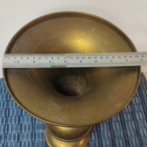 Bronze vase used