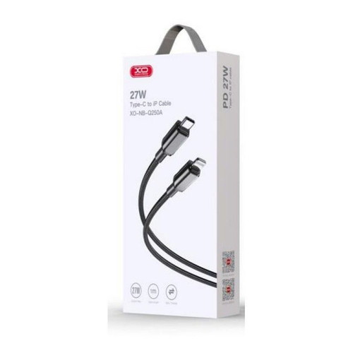 Lightning Charging and Data Cable 1m Black XO NB-Q250A new