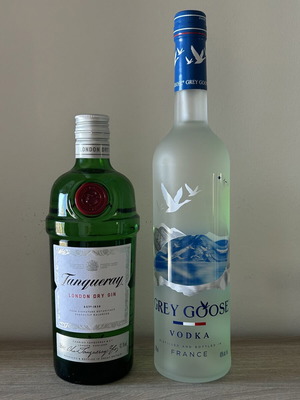 Grey Goose and Tanqueray drinks package brand new sealed