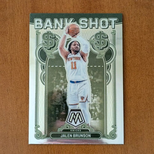 Panini Mosaic Insert Bank Shot Card 2023-24 Jalen Brunson New York Knicks new