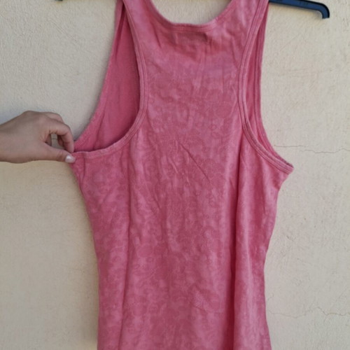 Zara sleeveless women's top medium pink used