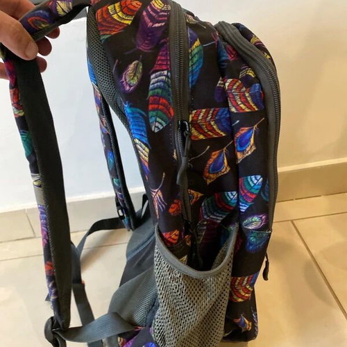 Polo Loqi Feather School Backpack like new 25lt with Bottle Holder