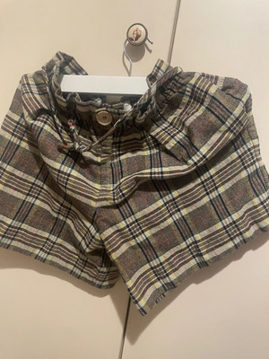 Zara girls shorts used, brown, size 164 cm