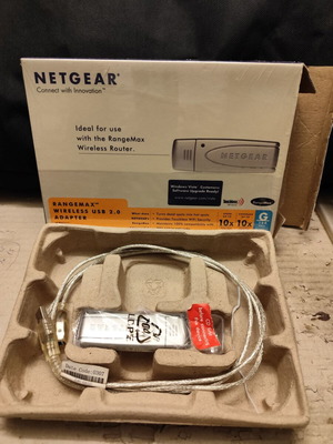 Netgear Rangemark WPN111 wireless network adapter 108Mbps 2.4Ghz new