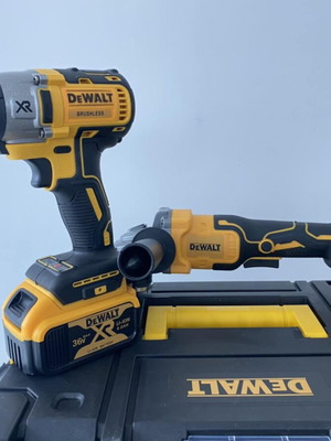 Σετ α cordless γαϊκοβέρτ και γωνιακός τροχός DeWalt 36V νέος