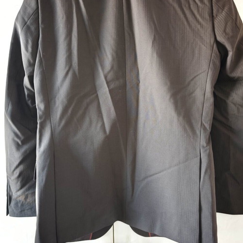 Classic men's suit, size M, virgin wool blend