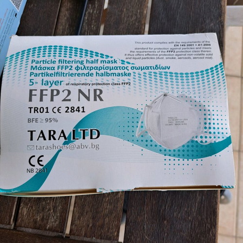 Reinforced masks new, 20 pieces per box, white