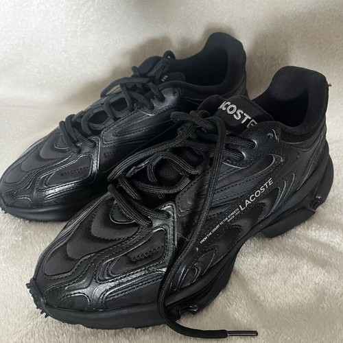 Lacoste L003 Sneakers Black Size 41 New