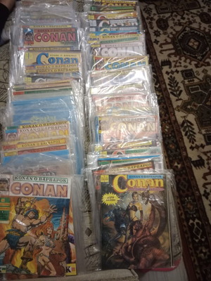 Conan the Barbarian Cobra Press Complete Collection 1-147 used